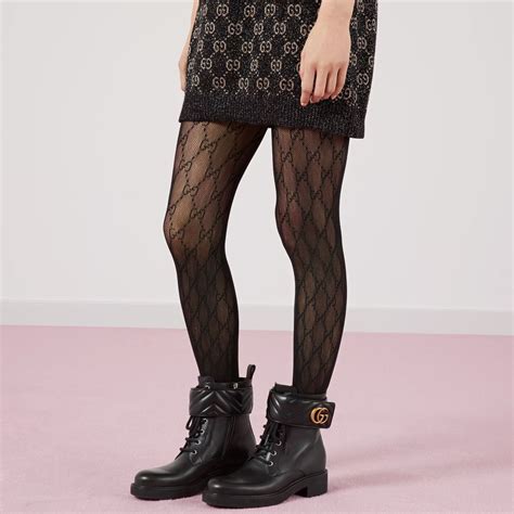 gucci collant bianchi|gucci lace tights.